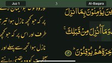 Read Qur’an everyday with naziaqaiser  Surah albakara verse 1, 2, 3, 4, 5, 6, 7-