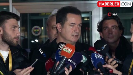 Acun Ilıcalı: "Bu saatten sonra önemli maçlarda orta hakemin de yabancı olmasından yanayız"