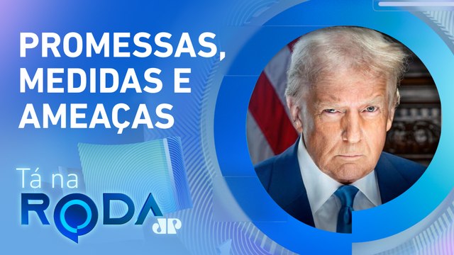 TRUMP sugere EXPULSAR PALESTINOS da Faixa de Gaza | TÁ NA RODA