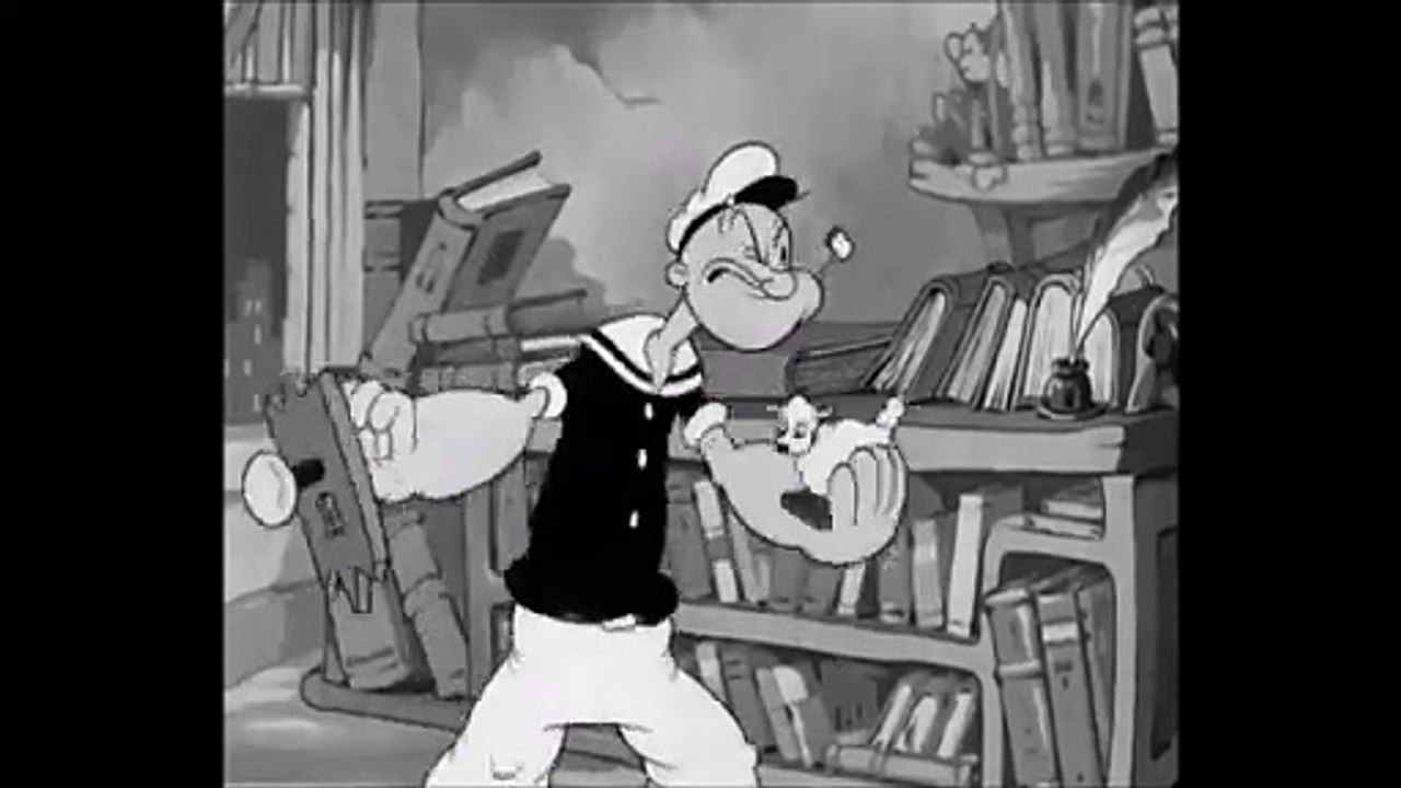 Popeye the Sailor - "Child Psykolojiky" spanking threat
