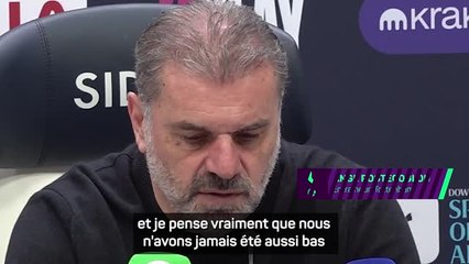 Tottenham - Postecoglou confiant malgré la mauvaise passe
