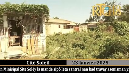 Meri Cité Soleil mande sipò egzikitif la pou netwaye kanal yo.