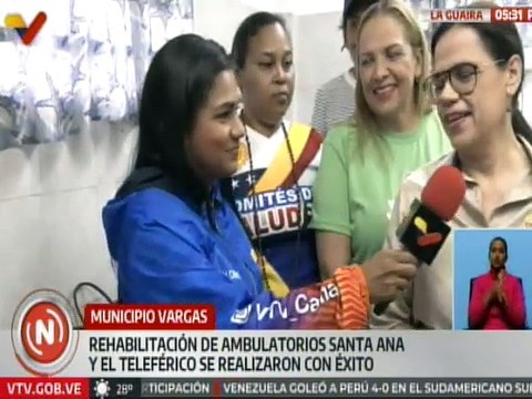 La Guaira | Autoridades entregan rehabilitados ambulatorios Santa Ana y el Teleférico del mcpio. Vargas