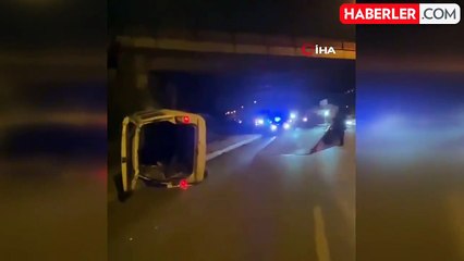 Eskişehir'de Devriye Minibüs Kazası: Sürücü Ağır Yaralandı