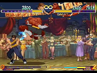 Street Fighter Zero 2 Dash online multiplayer - saturn