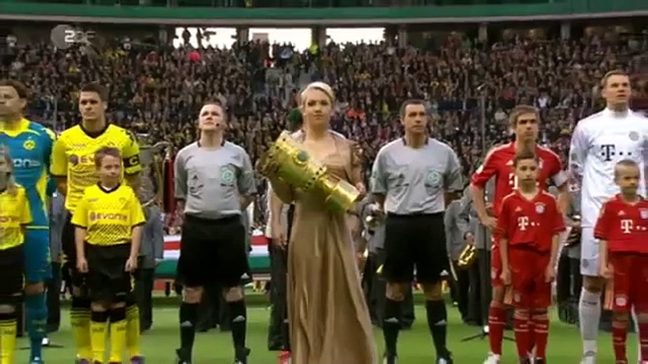 DFB Pokal 2012 Finale - BVB Dortmund vs Bayern München - 1.HZ