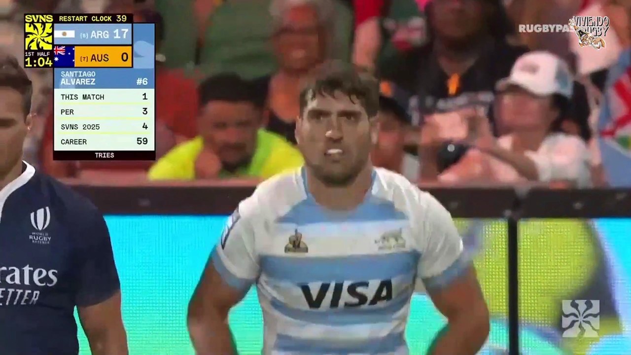 Los Pumas 7´s vs Australia Partido Final Completo SVNS Seven de Perth
