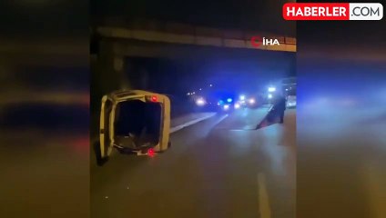 Eskişehir'de Devriye Minibüs Kazası: Sürücü Ağır Yaralandı