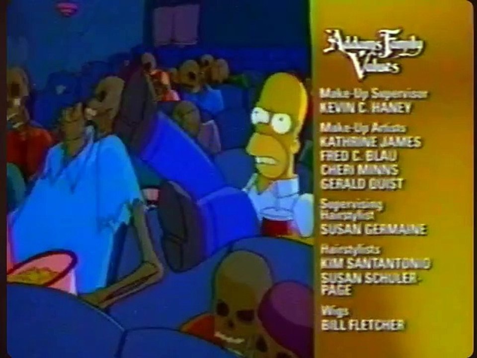 Addams Family Values FOX Split Screen Credits