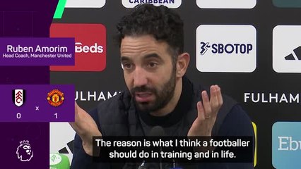 Amorim aims brutal dig at Rashford's attitude in training