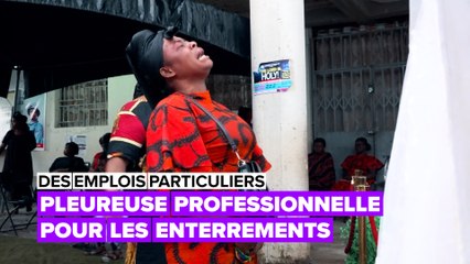 Un travail unique : Pleureuse aux funérailles