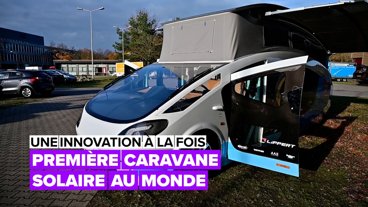 Une innovation à la fois : la première caravane solaire au monde !