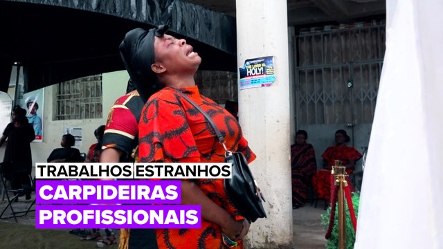 Trabalhos Estranhos: Carpideiras Profissionais