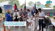 Shoalhaven welcomes new citizens on Australia Day 2025.