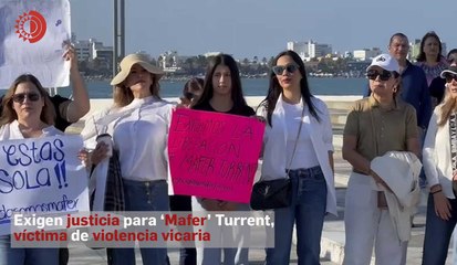 Exigen justicia para ‘Mafer’ Turrent, víctima de violencia vicaria