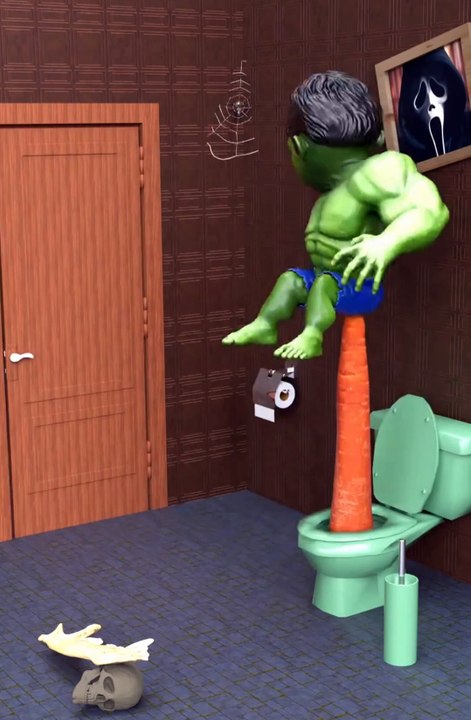 Hulk toilet 🚽