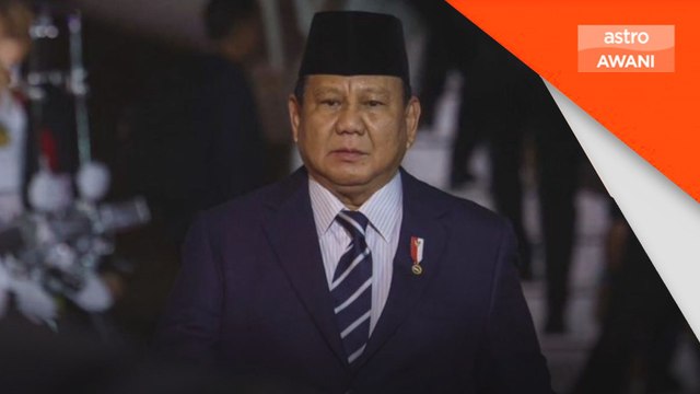Presiden Indonesia Prabowo tiba untuk lawatan negara