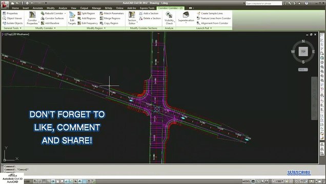 how to create Sample Multiple Baselines in civil 3d #autocadcivil3d #civil3d #autodesk #Autodesk #civil3d