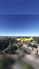 Stunning Arrival Spirit Airlines A320neo at Canberra International Airport (YSCB), Canberra, Australia