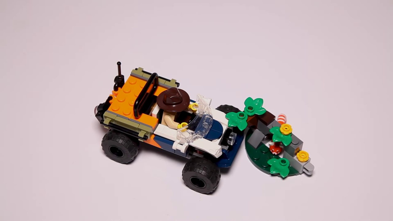 Lego City 60424 Jungle Explorer ATV Red Panda Mission Speed Build