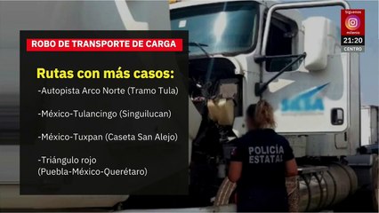 AMOTAC denuncia aumento de robos en carreteras de Puebla, Guanajuato y Edomex