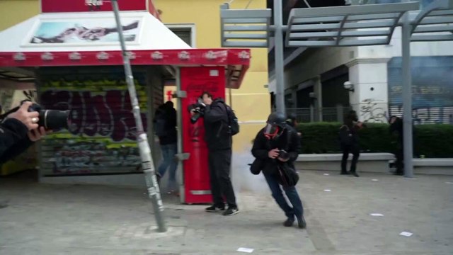 Clashes erupt at Athens protest over deadly 2023 train crash