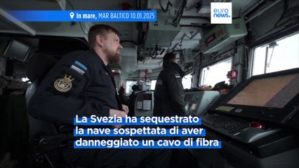 Mar Baltico, la Svezia avvia un'indagine sul danneggiamento del cavo dati
