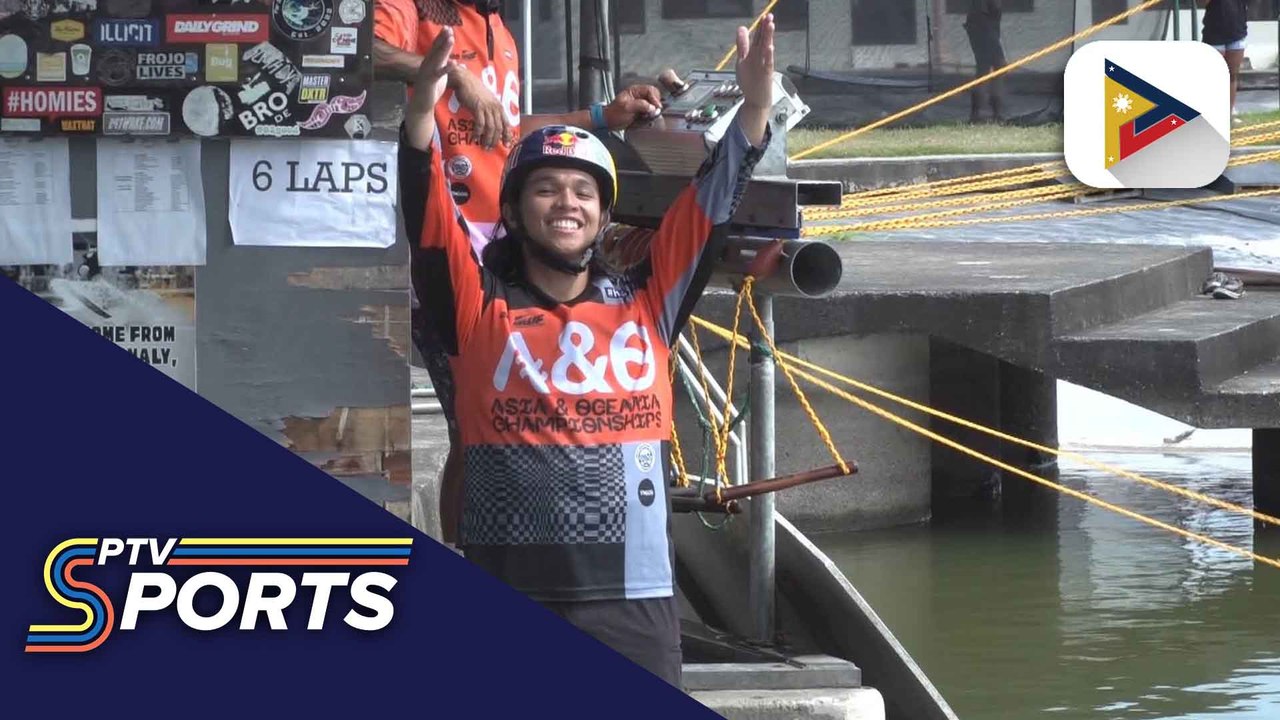 Raph Trinidad, bumida sa 2025 IWWF Asia and Oceania Cable Wakeboard and Wakeskate Championships