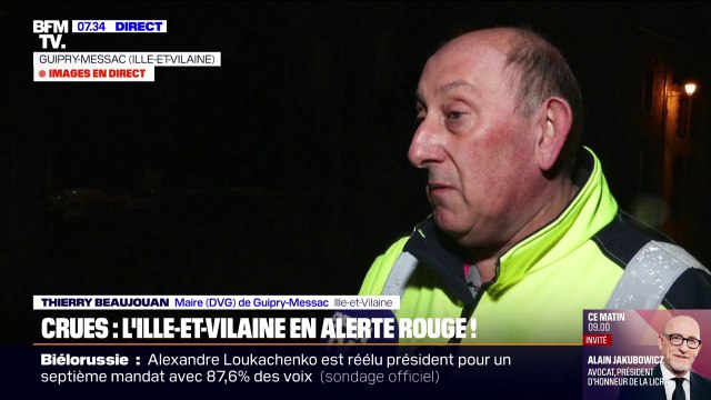 C'est des bateaux aujourd'hui qu'il va nous falloir : l'Ille-et-Vilaine connaît des crues historiques