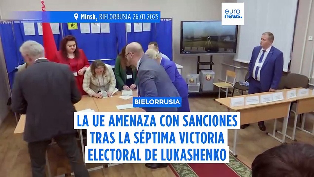 "Occidente me importa un bledo", dice un victorioso Lukashenko ante la amenaza de sanciones de la UE