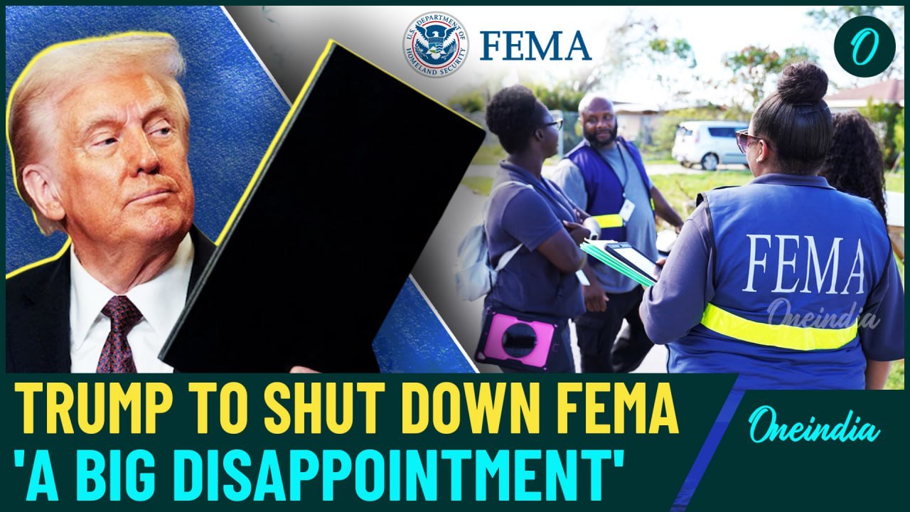 Trump Orders Review of Federal Emergency Management Agency - A 'Big Disappointment' in Disasters