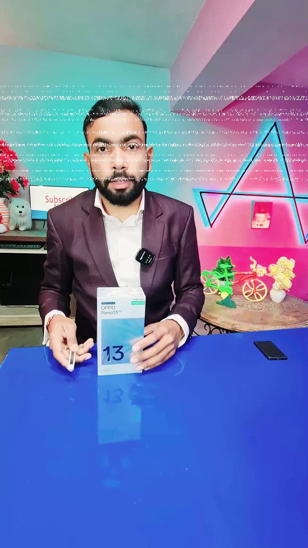 Oppo reno 13 5g Smartphone Unboxing Review