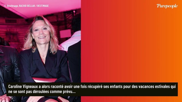 Caroline Vigneaux séparée du père de ses fils, sa vie de maman divorcée a eu des conséquences jusqu'à 12 000 kilomètres de la France