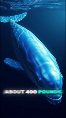 Did you know that the heart of a blue whale is so large ..