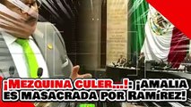 ¡MEZQUINA CULER…! ¡AMALIA GARCÍA es MASACRADA por el SENADOR RAMÍREZ por NO APOYAR a la PRESIDENTA!