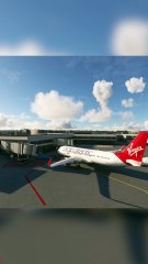 Passenger Boarding Bridge Virgin Atlantic A320neo at Gold Coast Airport (YBCG), Australia #flying