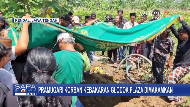 Jenazah Pramugari Oshima Yukari Korban Kebakaran Glodok Plaza Dimakamkan di Kendal