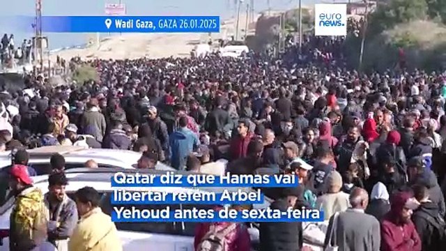 Acordo alcançado para permitir o regresso dos palestinianos deslocados ao norte de Gaza, afirma Qatar