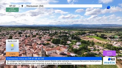 27/01/2025 - ici matin par ici Hérault en vidéo