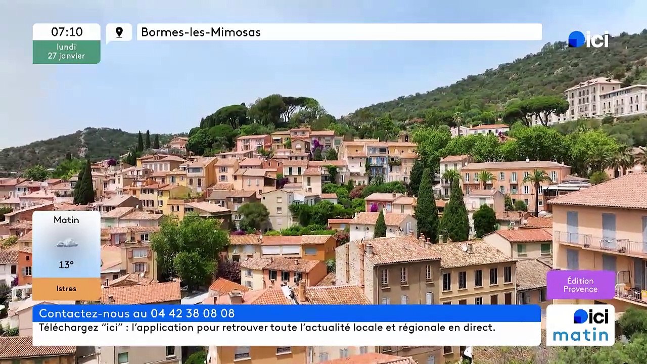 27/01/2025 - ici matin par ici Provence en vidéo
