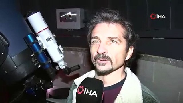 Kayserililer gezegenlerin sıralanışını izlemek için gözlemevine akın etti
