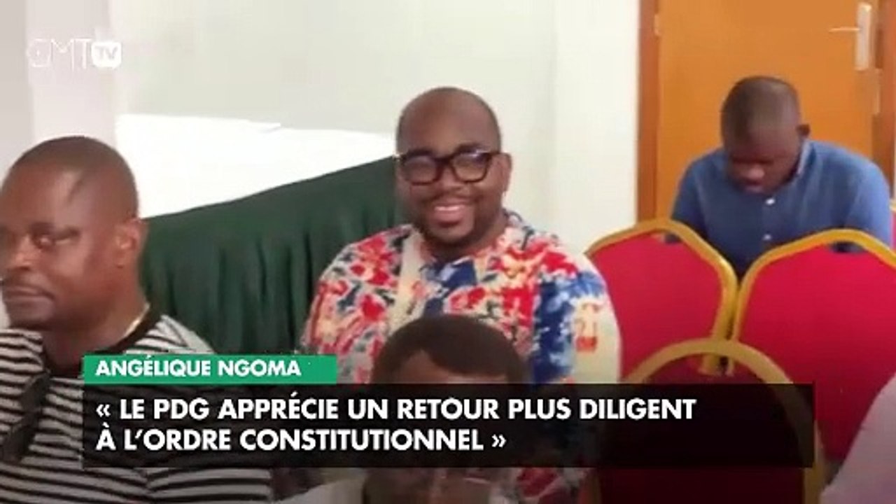 [#Reportage] Angélique Ngoma : « Le PDG apprécie un retour plus diligent à l’ordre constitutionnel »