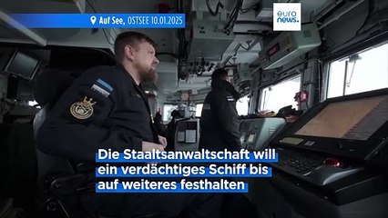 Beschädigtes Datenkabel in der Ostsee: Schweden ermittelt wegen "schwerer Sabotage"