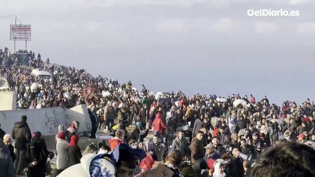Miles de palestinos regresan al norte de Gaza tras el acuerdo con Israel