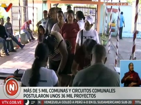 Circuitos comunales del país votarán de manera democrática por sus proyectos priorizados