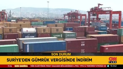 Ticaret Bakanı Ömer Bolat: Suriye 269 üründe gümrük vergisi indirimi yaptı