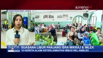Libur Panjang Isra Miraj dan Imlek 2025, Begini Pantauan Situasi di Stasiun Senen dan Surabaya