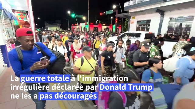 Mexique: une caravane d'un millier de migrants se dirige vers les Etats-Unis