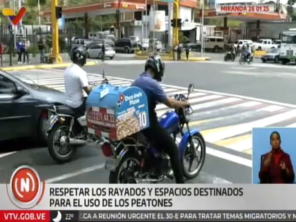 Respetar las normas de tránsito garantizarán evitar accidentes en motocicletas