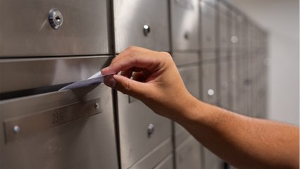 Méfiez-vous si vous trouvez une simple feuille blanche dans votre boîte aux lettres